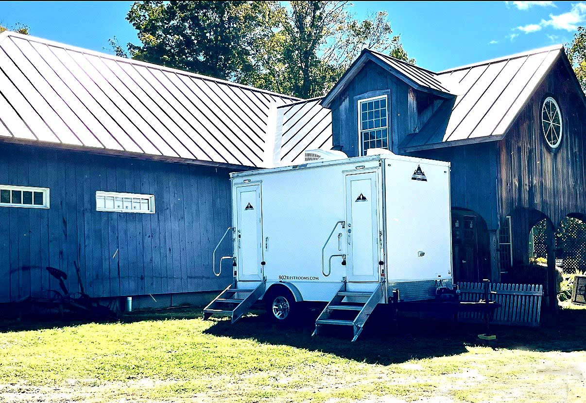 12 Ft. 2-Station XL Luxury restroom trailers Burlington vt - 802 Restrooms 12 Ft. 2-Station XL Luxury restroom trailers Burlington vt - 802 Restrooms