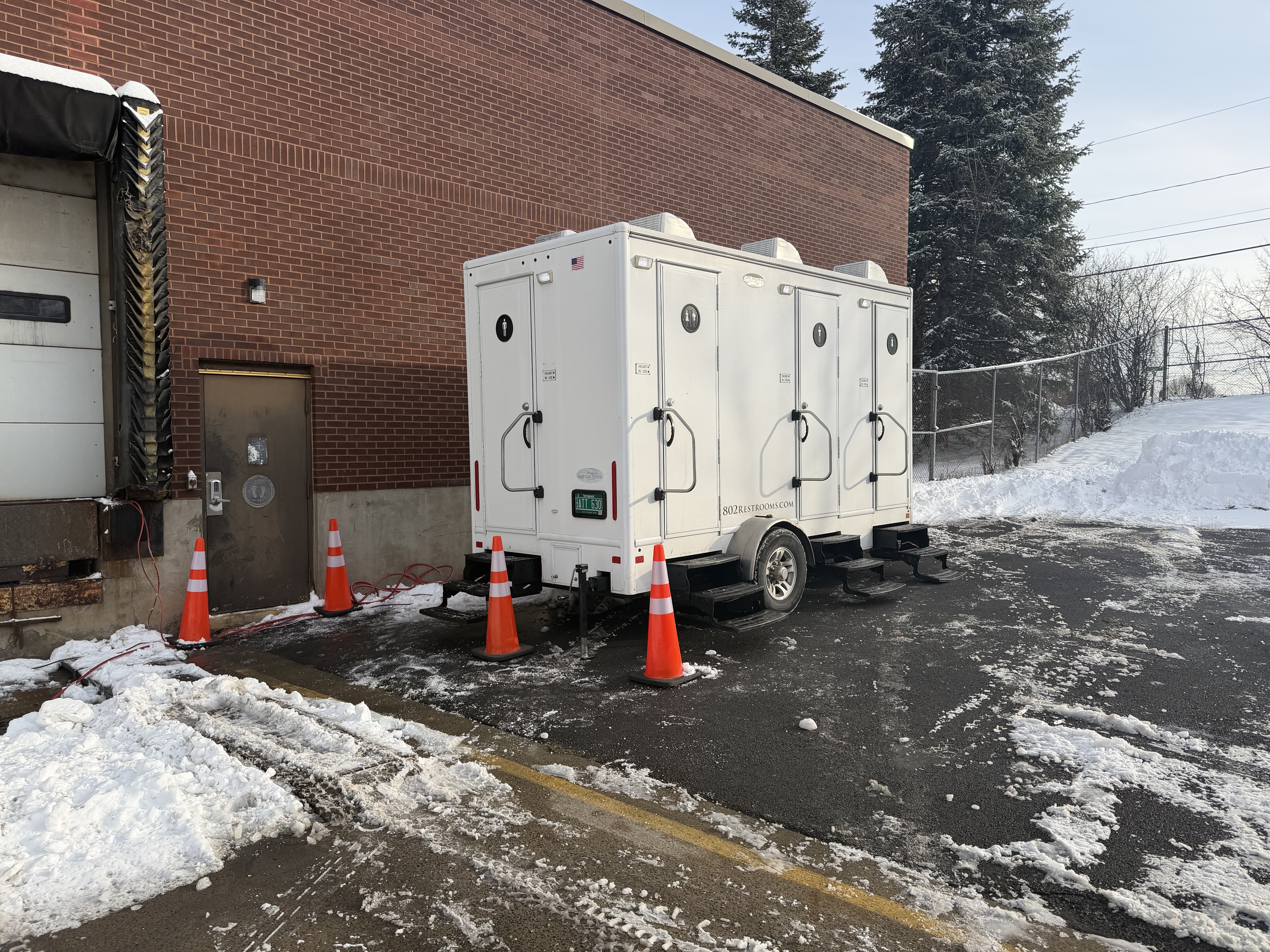 802 Restrooms governmant portable porta potty rentals